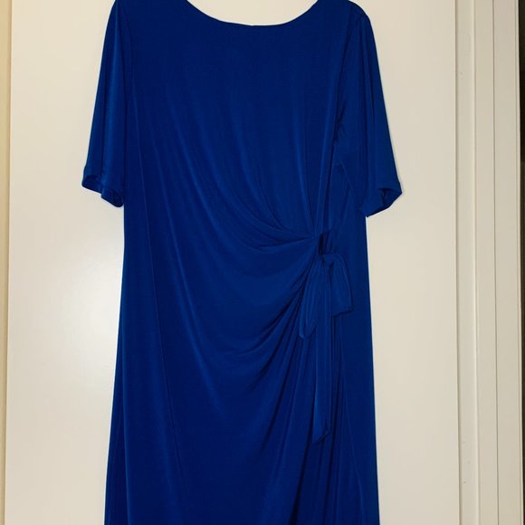 Perfect Royal Blue Dress from Avenue - Picture 1 of 5